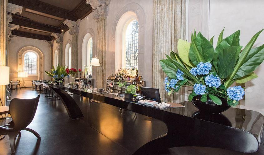 Palazzo Montemartini Rome, A Radisson Collection Hotel Luaran gambar The bar at the restaurant